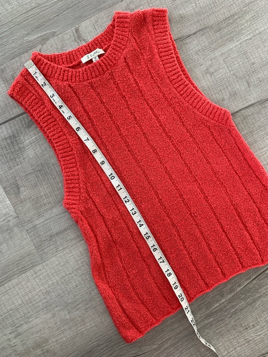 Z Supply Red Ribbed Knit Tank - Picture 8 of 10